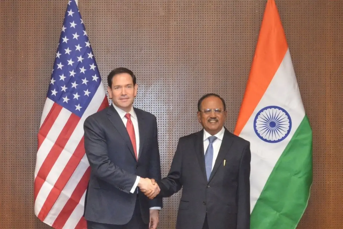 US Secretary of State and National Security Advisor Mr. Marco Rubio met NSA Shri Ajit Doval (Photo: X)