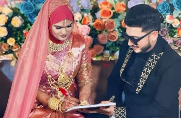 ഫാത്തിമത്ത് സുഫൈദ, ആദില് | Image courtesy: mathrubhumi news screengrab
