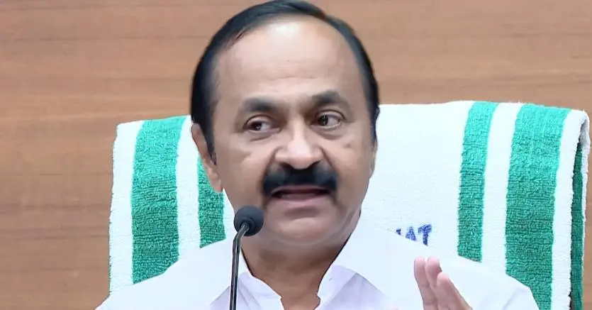 വി.ഡി. സതീശൻ | Photo: Screengrab/ Mathrubhumi News