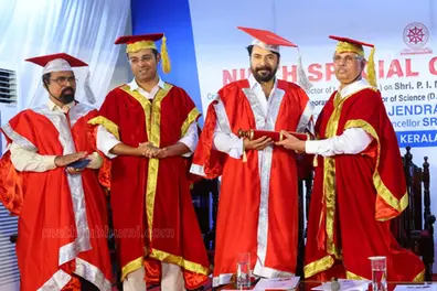 Mammootty conferred with honorary doctorate by MG University