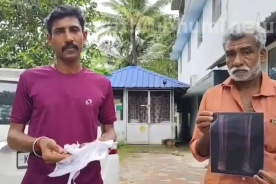 തിരുവനന്തപുരം മെഡിക്കൽ കോളേജിൽ ചികിത്സാപ്പിഴവ്; തുന്നലിട്ട മുറിവിനുള്ളിൽനിന്ന് കണ്ടെത്തിയത് മരക്കഷണം