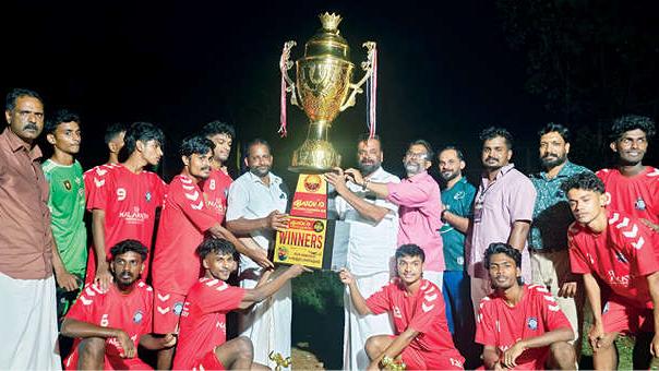 Chalissery GCC Club Wins All Kerala Football Tournament