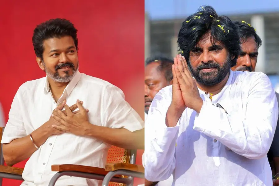 Vijay and Pawan Kalyan