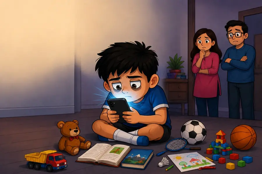 Mobile use in kids