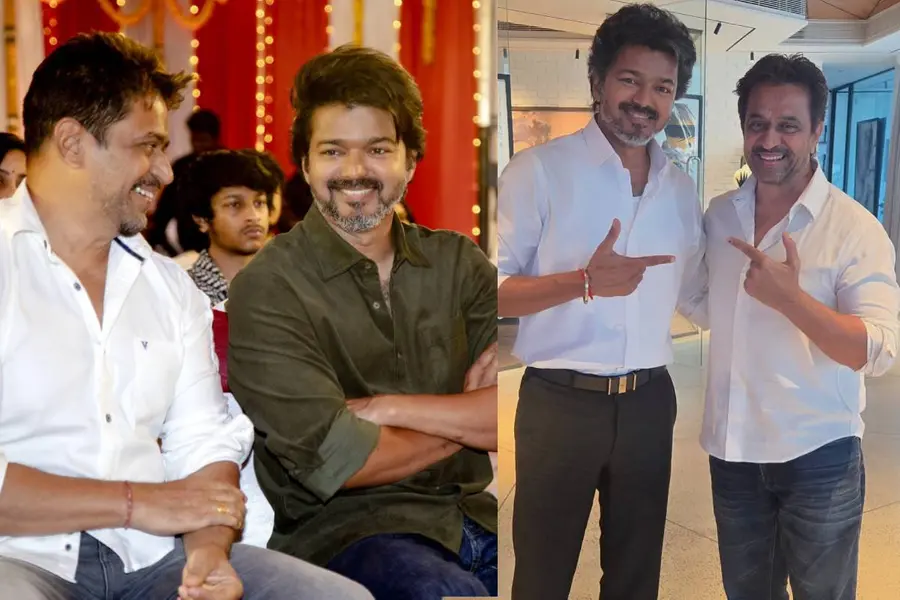arjun sarja and c joseph vijay