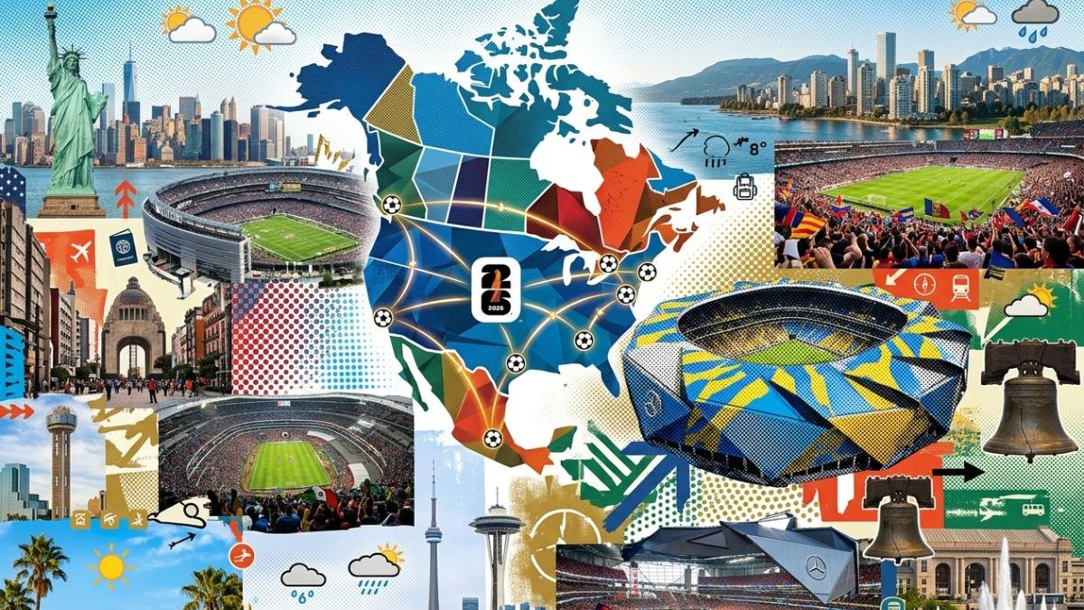 2026 FIFA World Cup full host city breakdown: Fixtures, climate, time zones and travel tips