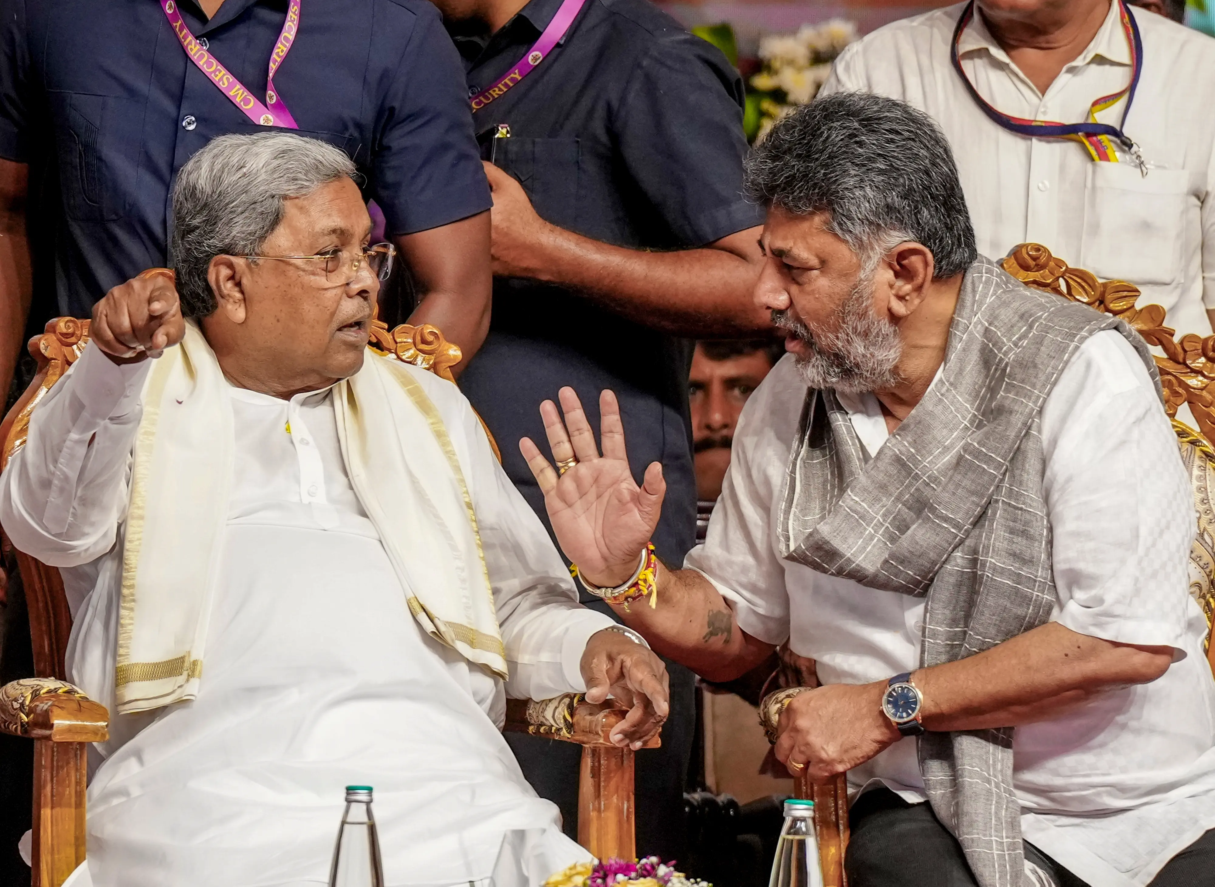 സിദ്ധരാമയ്യ, ഡികെ ശിവകുമാർ | Photo: PTI