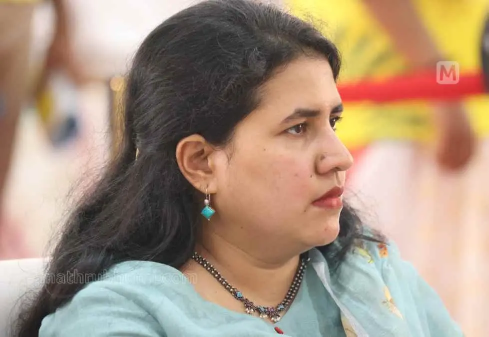 വിണാ വിജയന്‍ | ഫോട്ടോ: മാതൃഭൂമി