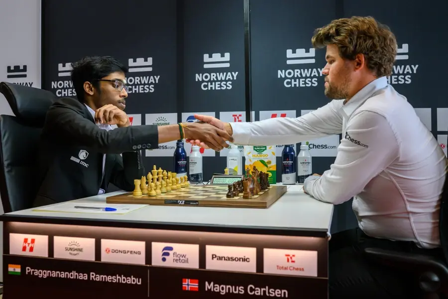 Praggnanandhaa Stuns Magnus Carlsen