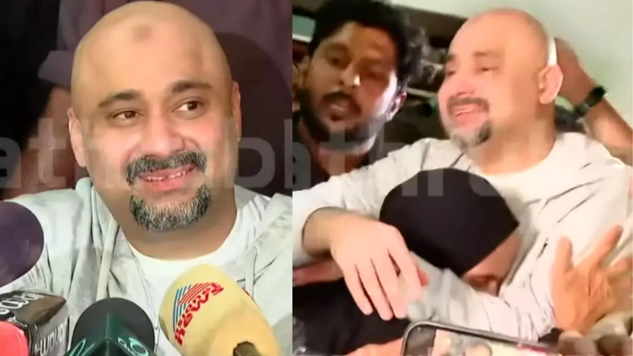 1, അബ്ദുൽ റഹീം മാധ്യമങ്ങളെ കാണുന്നു. 2, അബ്ദുൽ റഹീം ഉമ്മയ്ക്കൊപ്പം
