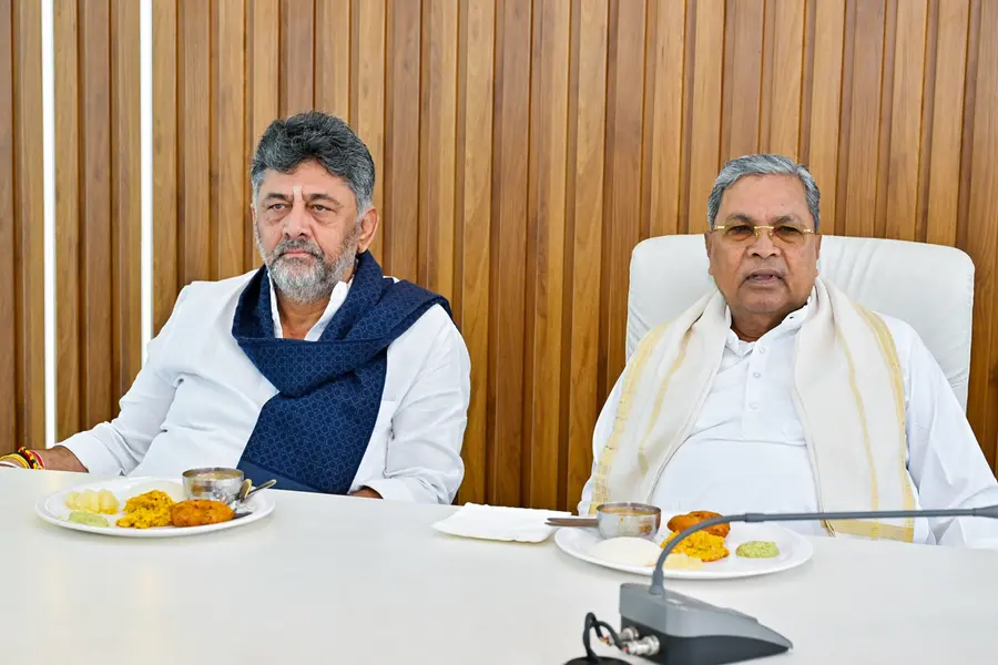Shivakumar and Siddaramaiah