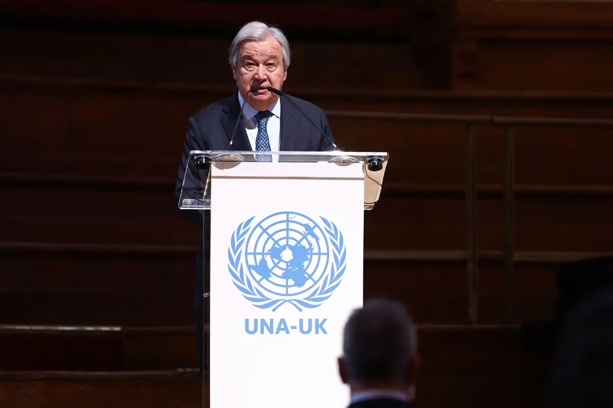 File: United Nations (UN) Secretary-General Antonio Guterres | Photo: AFP