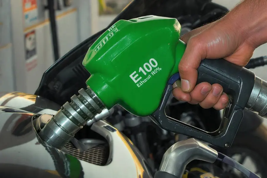 100% Ethanol Motorcycle
