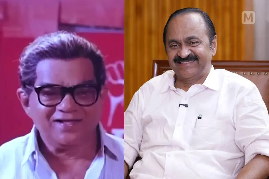 Sankaradi and VD Satheesan