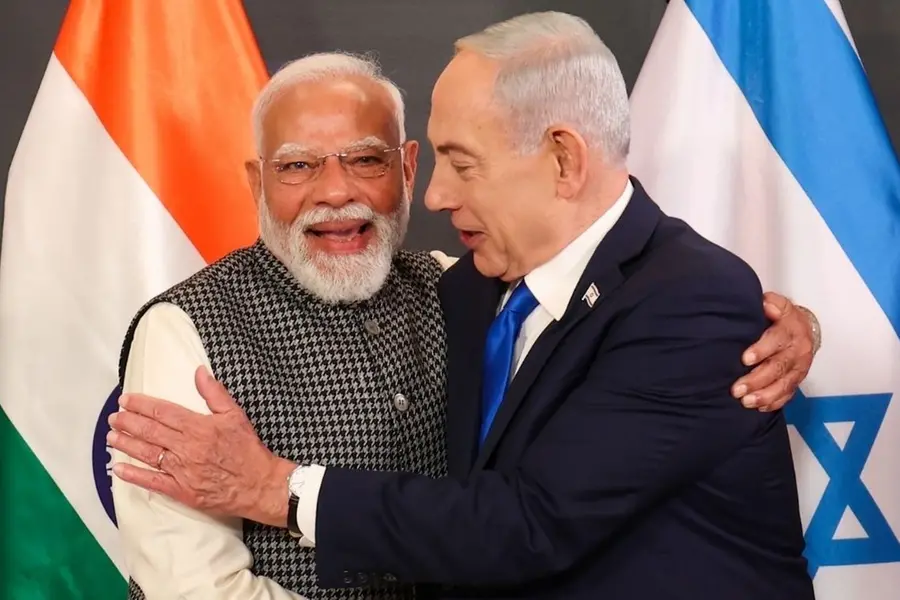 Narendra-Modi-Benjamin-Netanyahu