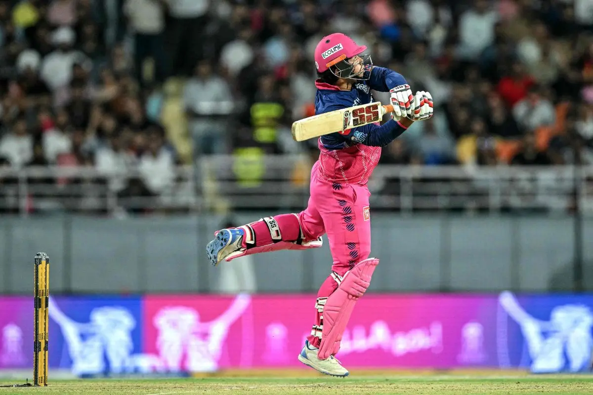 Rajasthan Royals' Indian cricket player Vaibhav Sooryavanshi plays a shot during the 2026 Indian Premier League (IPL) T20 Second Qualifier match between Rajasthan Royals and Gujarat Titans at the Maharaja Yadavindra Singh International Cricket Stadium on the outskirts of Chandigarh on May 29, 2026 (Photo: AFP)