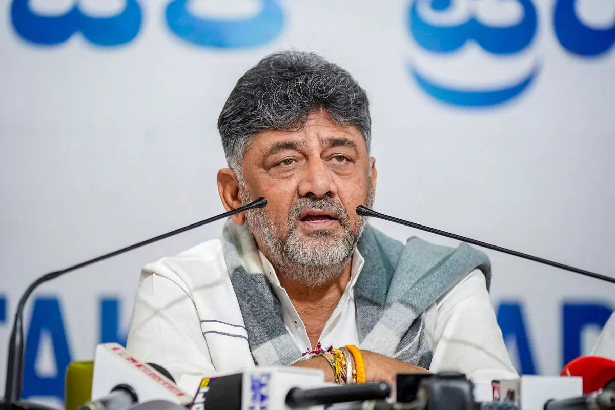 D K Shivakumar | Photo: PTI