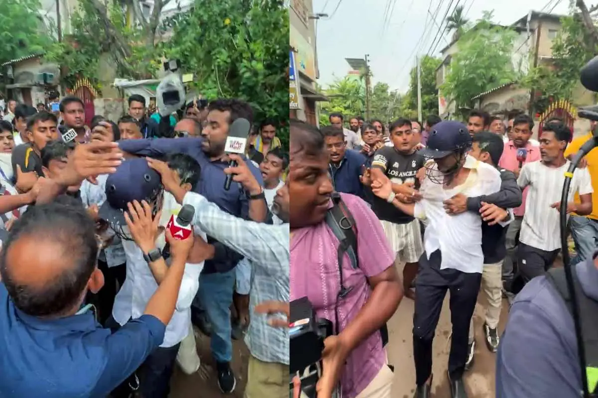 ആക്രമണത്തിന്റെ ദൃശ്യം | Photo: ANI