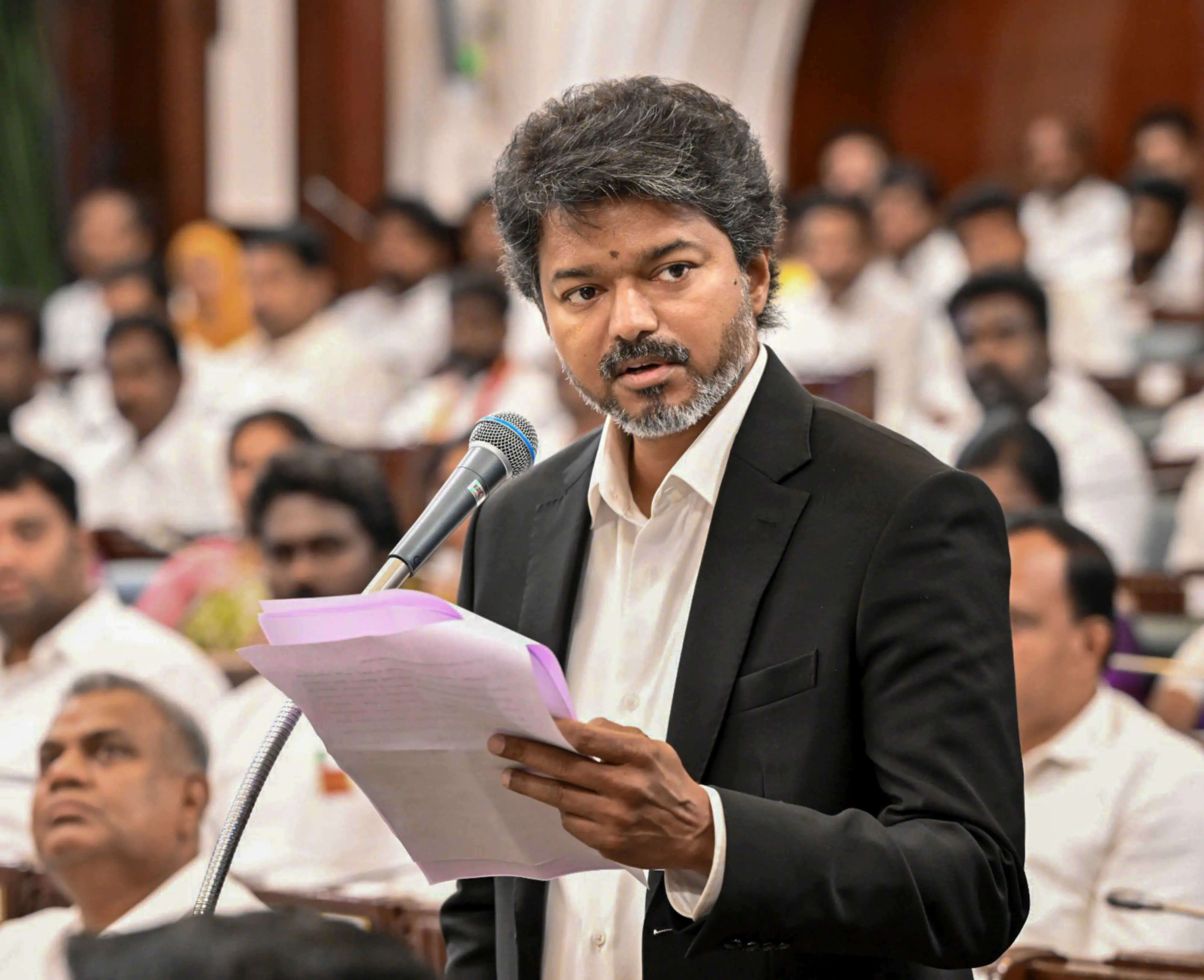 തമിഴ്നാട് മുഖ്യമന്ത്രി വിജയ് | Photo: PTI