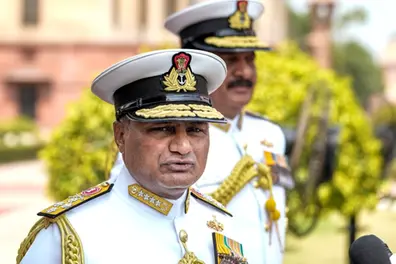 Admiral Krishna Swaminathan assumes charge as new Indian Navy Chief