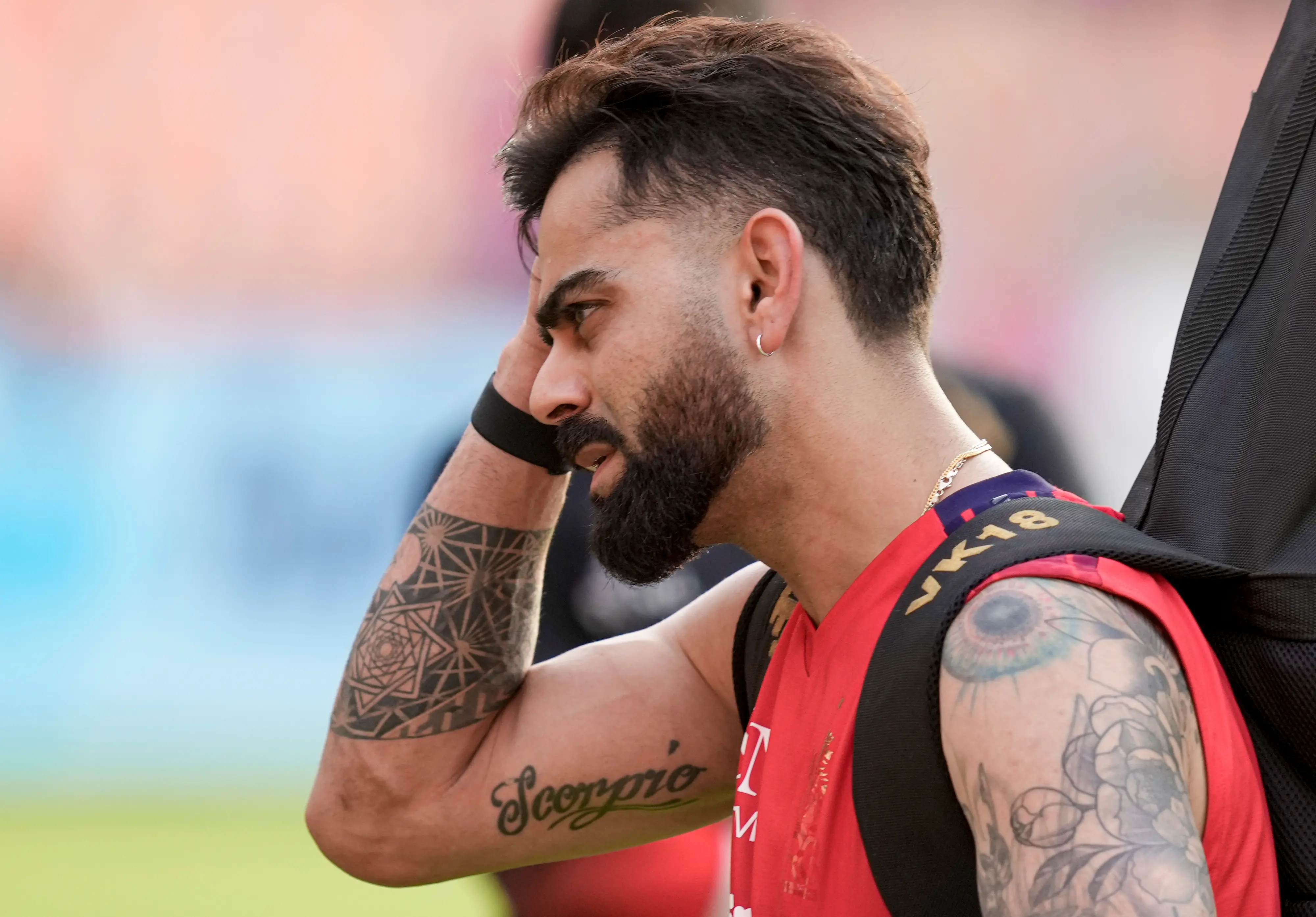 Royal Challengers Bengaluru's Virat Kohli during a practice session ahead of the Indian Premier League (IPL) 2026 Final T20 cricket match | PTI