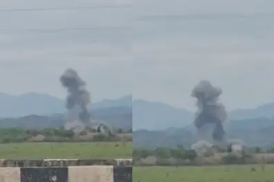 1.5 km-high blast: DRDO tests high-calibre bomb at TBRL’s facility near Haryana villages | VIDEO