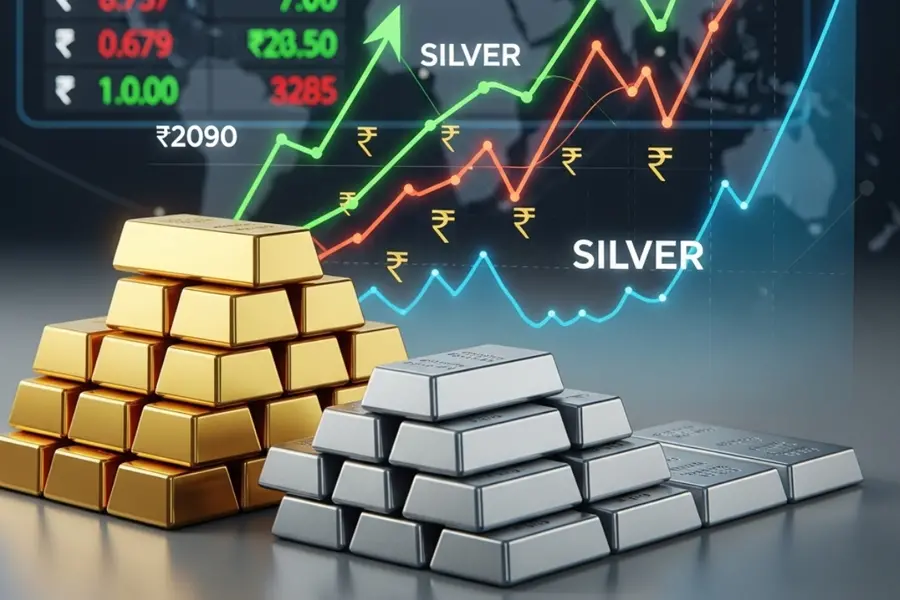 Gold silver