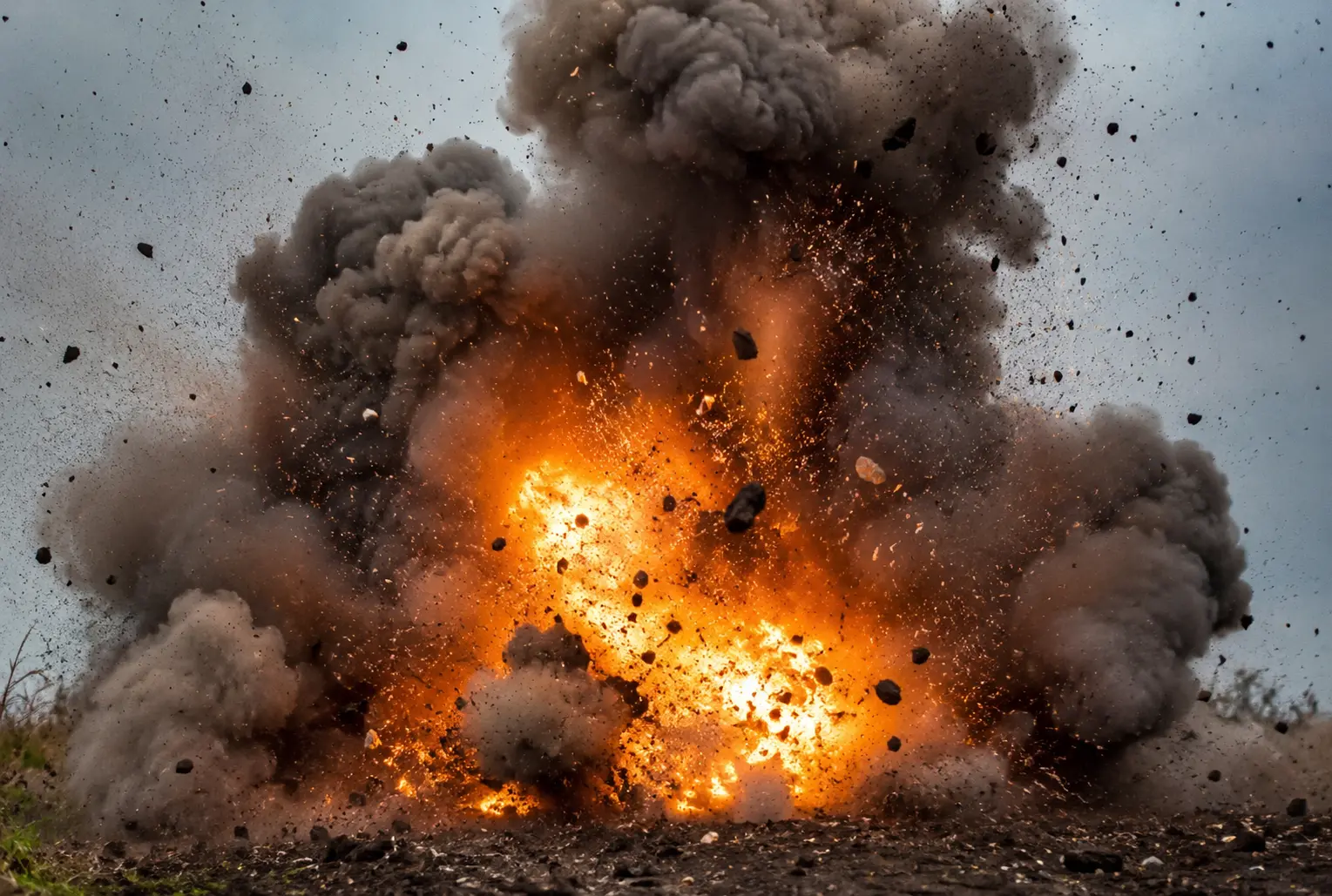 Oklahoma refinery fire: Giant flames and black smoke engulf