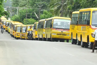 Number of school buses in Kerala rises, nears 25,000; Public schools operate their own buses