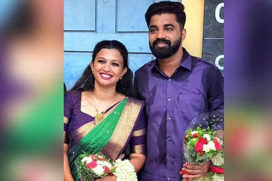 പി.എം. ആർഷോയും കെ. വിദ്യയും വിവാഹിതരായി