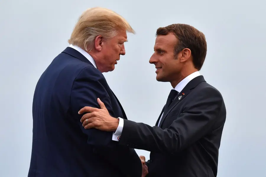 trump-macron