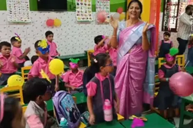 Kerala schools reopen after summer break, new academic year begins