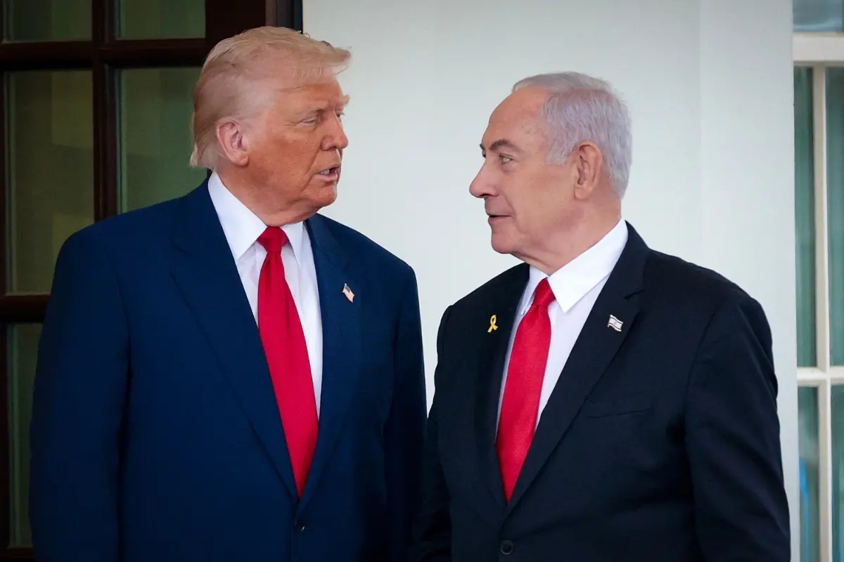 File: US President Donald Trump with Israeli Prime Minister Benjamin Netanyahu | Photo: Alex Wong/Getty Images