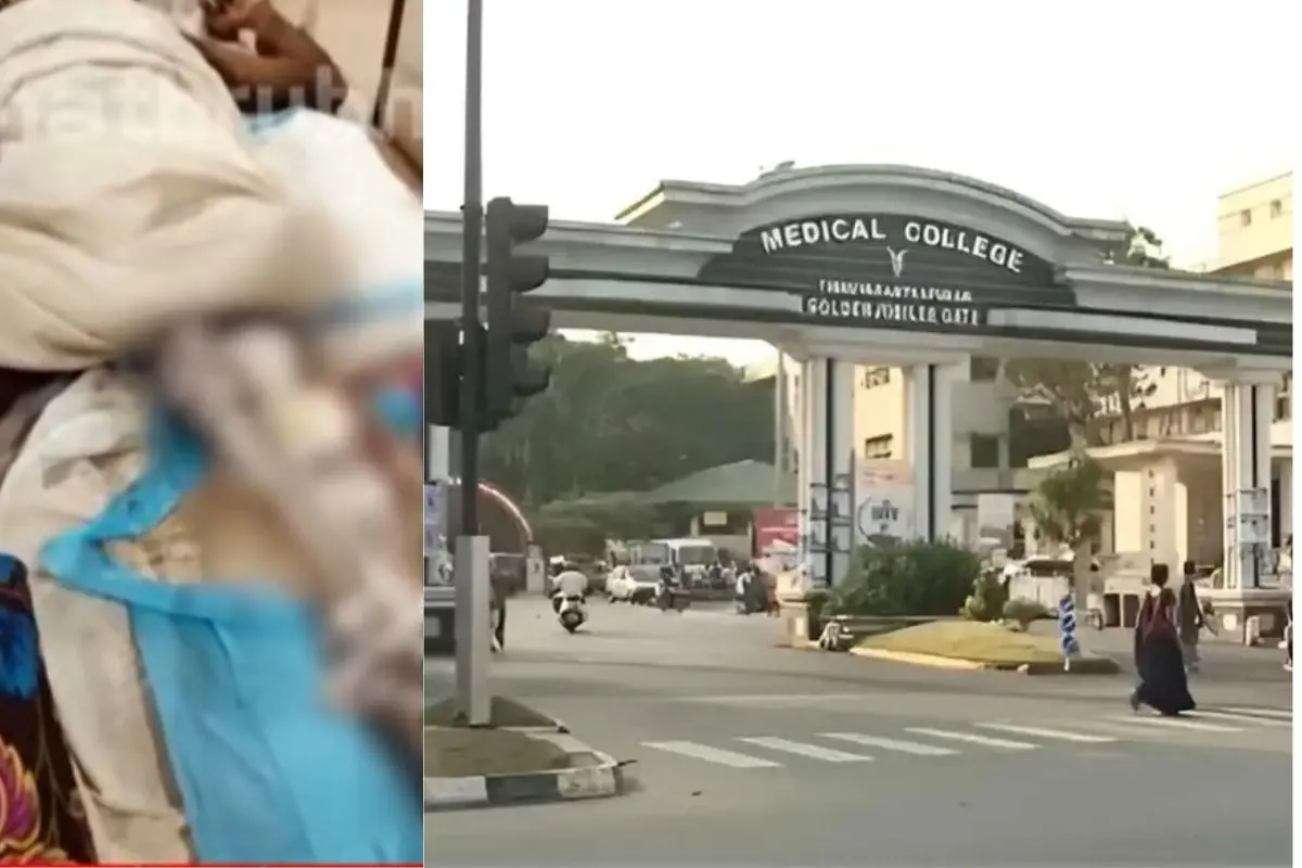 Patient's leg, TVM MCH | Photos: Mathrubhumi News