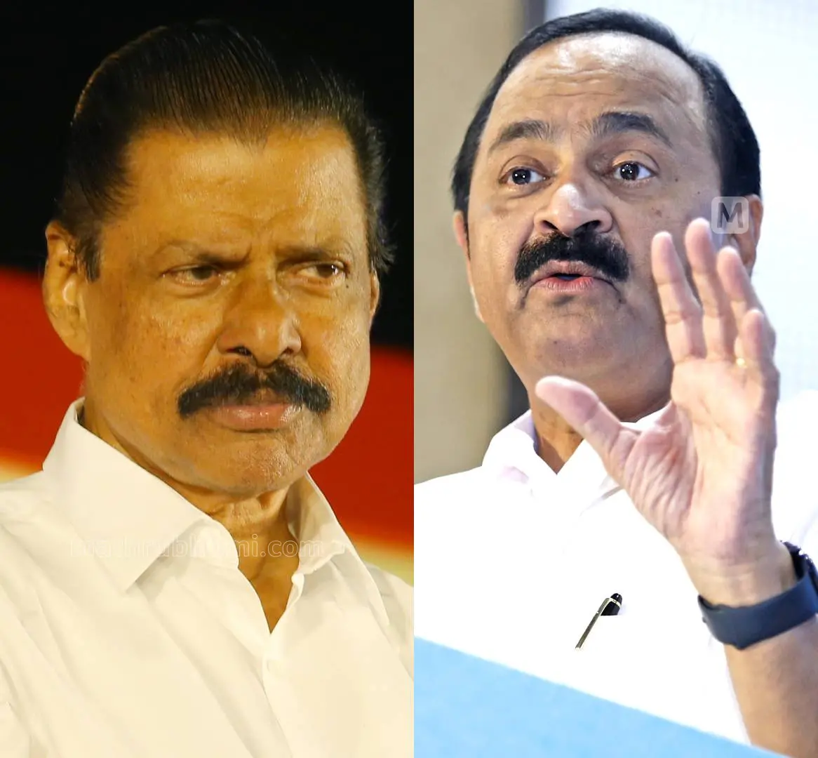 എം.വി. ഗോവിന്ദൻ, വി.ഡി. സതീശൻ | Photo: Mathrubhumi