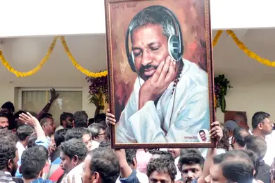 When 14-year-old Ilaiyaraaja sang campaign songs for a Communist party candidate in Kerala