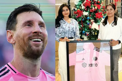 Instagram page run by Kerala siblings has Lionel Messi, his wife Antonela Roccuzzo as followers