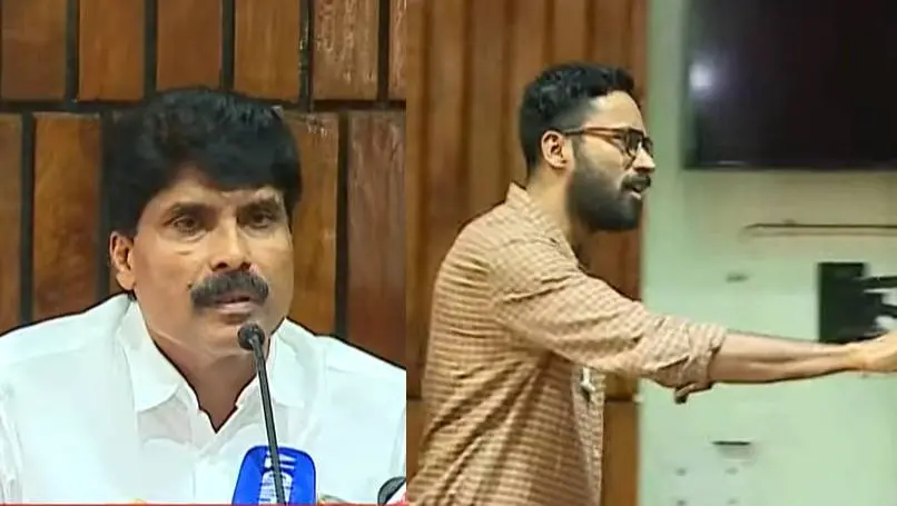 മന്ത്രി ടി.സിദ്ദിഖ്, ശ്രീറാം വെങ്കിട്ടരാമന്