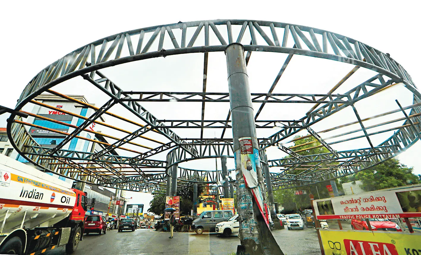 കോട്ടയത്തെ ആകാശപാത | File Photo: Mathrubhumi