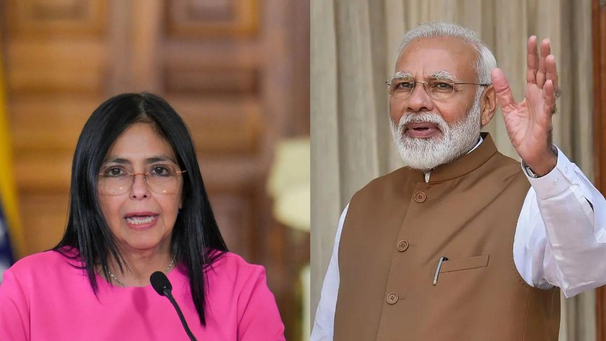 PM Modi, Venezuela’s Delcy Rodriguez discuss energy, trade...