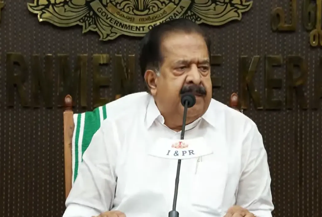 ആഭ്യന്തര മന്ത്രി രമേശ് ചെന്നിത്തല