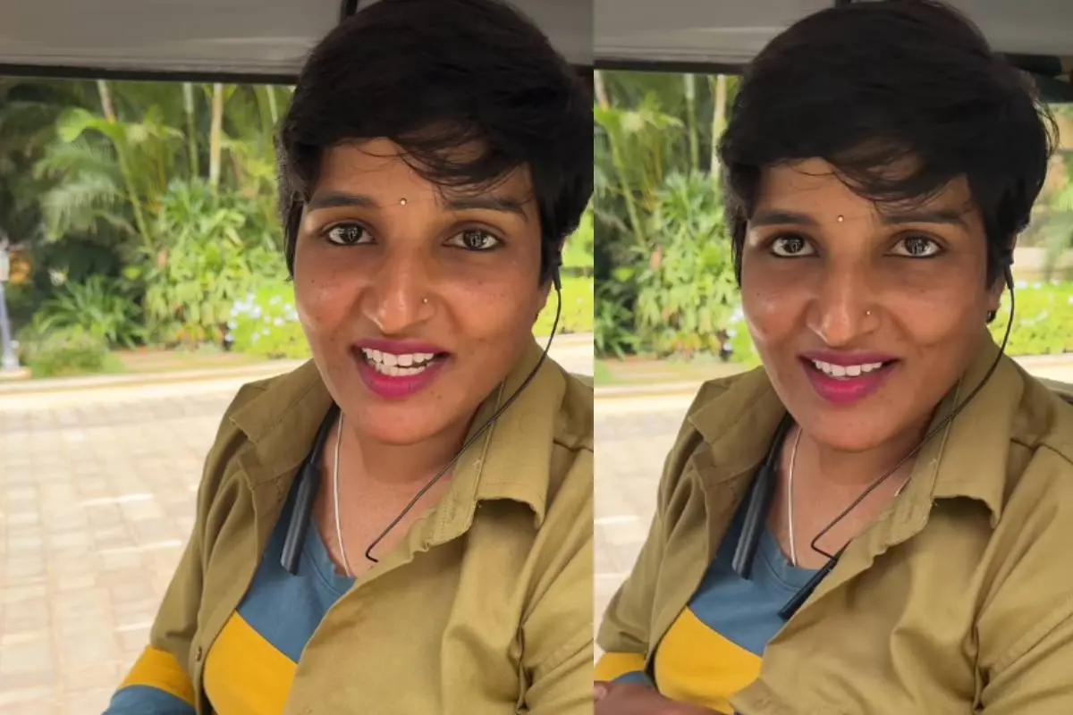 The woman who left IT job to lead a peaceful life as an auto driver in Bengaluru | Photo: Screengrab of Instagram video