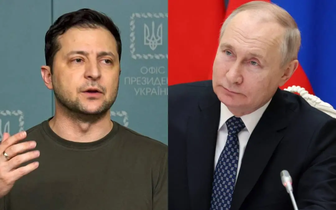 Putin and Zelenskyy | Photos: AP