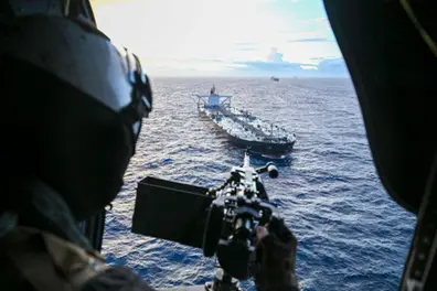 US forces board oil tanker in Indian Ocean; vessel sanctioned over Iranian crude | WATCH
