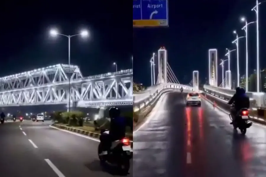 Pedestrians in reverse, vanishing bike: BJP's 'beautified' Patna video sparks AI manipulation claims