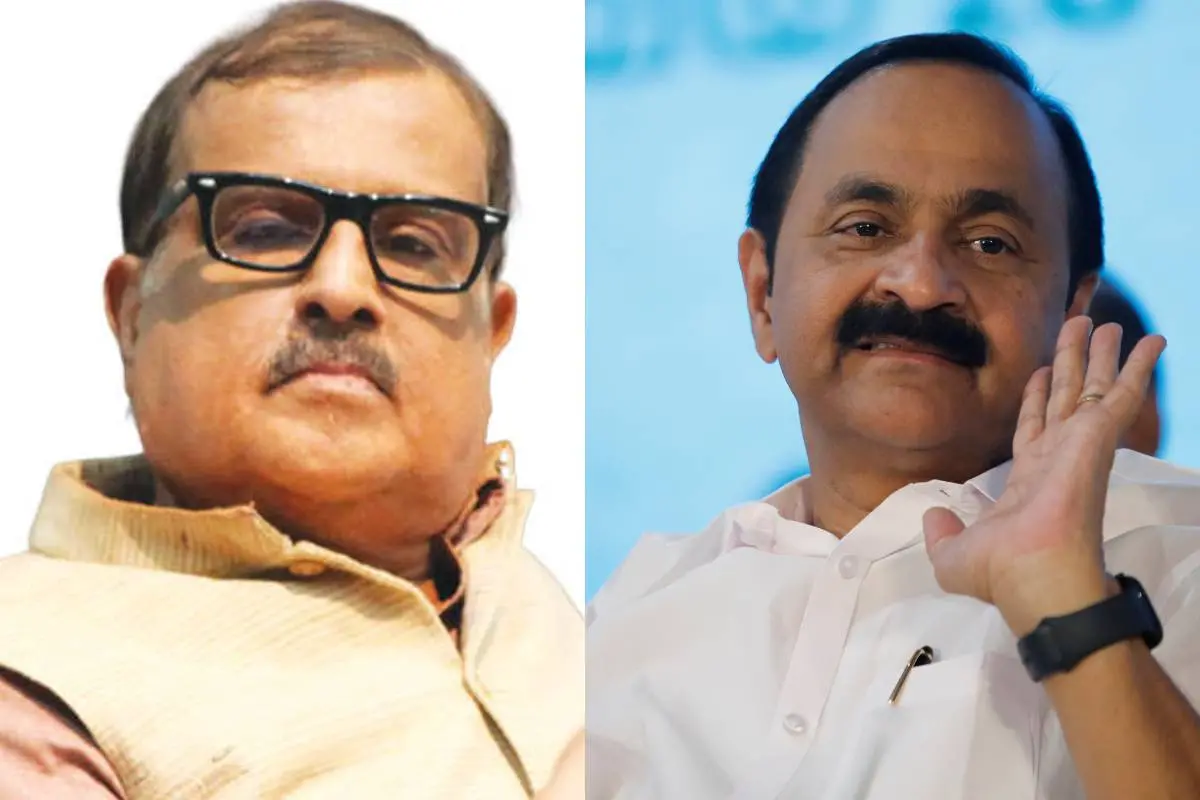 കെ.എം. ചന്ദ്രശേഖർ, വി.ഡി. സതീശൻ