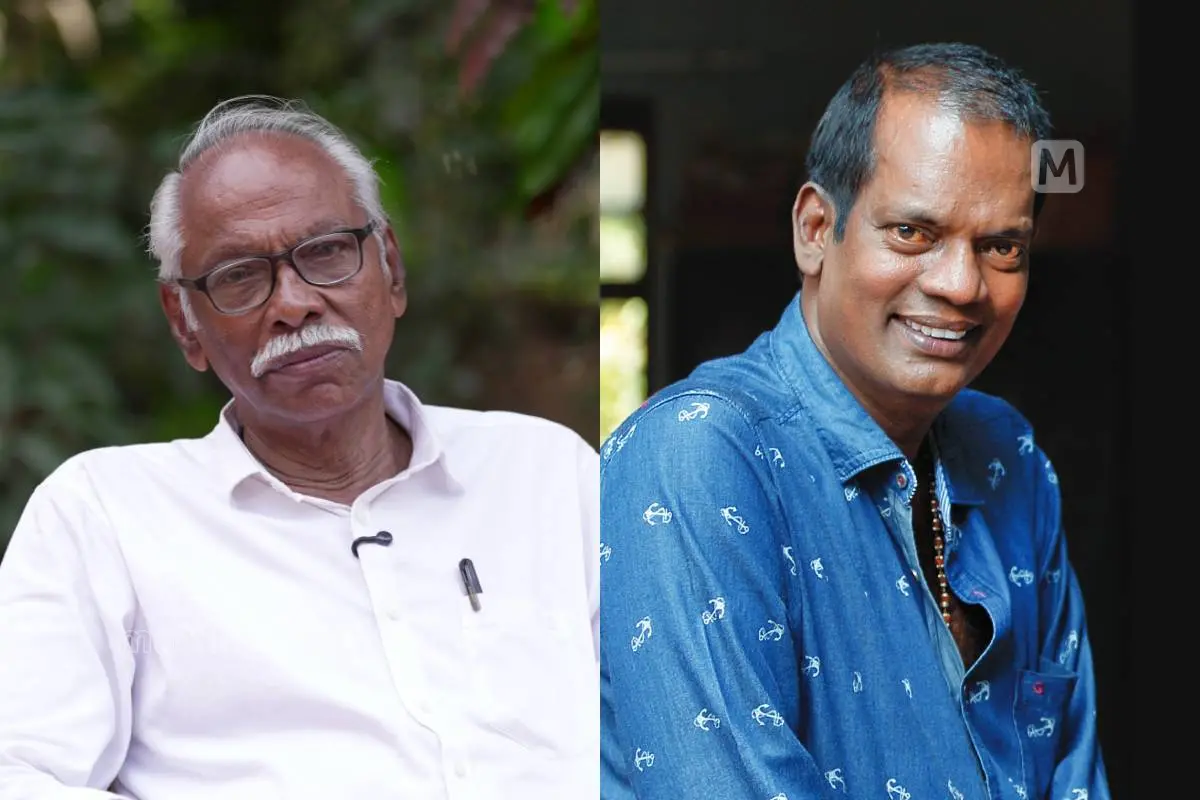 എം.എൻ. കാരശ്ശേരി, സലിം കുമാർ | ഫോട്ടോ: അരുൺ നിലമ്പൂർ, എൻ.എം. പ്രദീപ് \ മാതൃഭൂമി