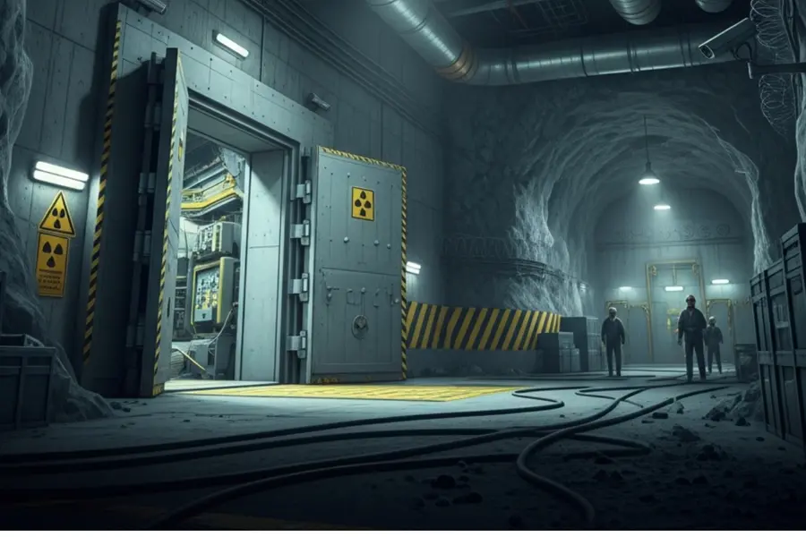 Representational Image of nuclear facility