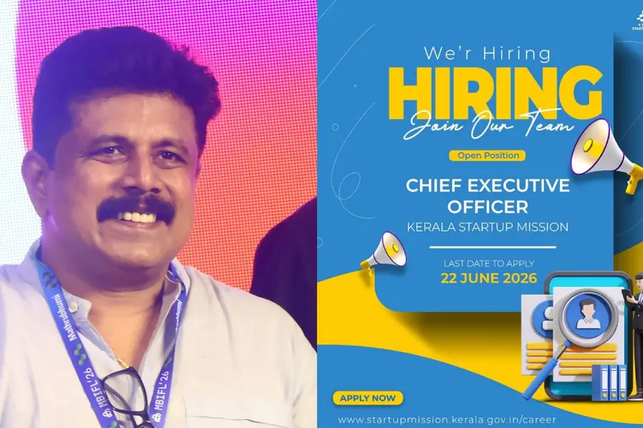 ‘പകരക്കാരനെ തേടി’നിലവിലെ CEOയുടെ ഫേസ്ബുക്ക് പോസ്റ്റ്; സ്റ്റാർട്ടപ്പ് മിഷനിൽ പുതിയ മേധാവിയെ തേടുന്നു