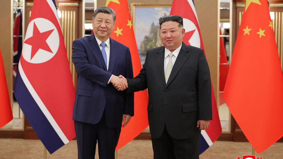 Xi Jinping, Kim Jong Un pledge deeper China-North Korea ties during rare Pyongyang summit